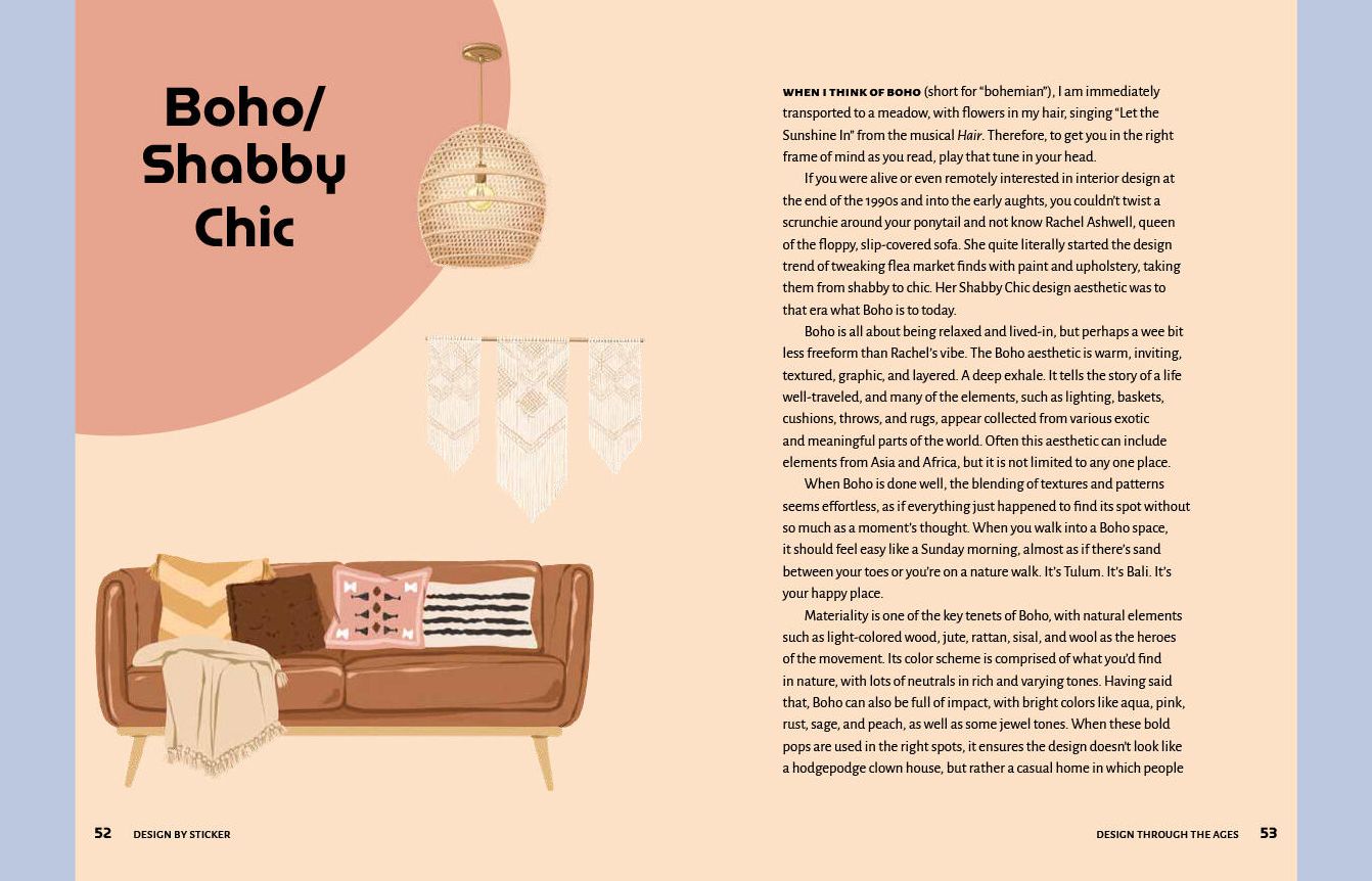 Design by Sticker: An Interior Design Sticker Book for Every Style