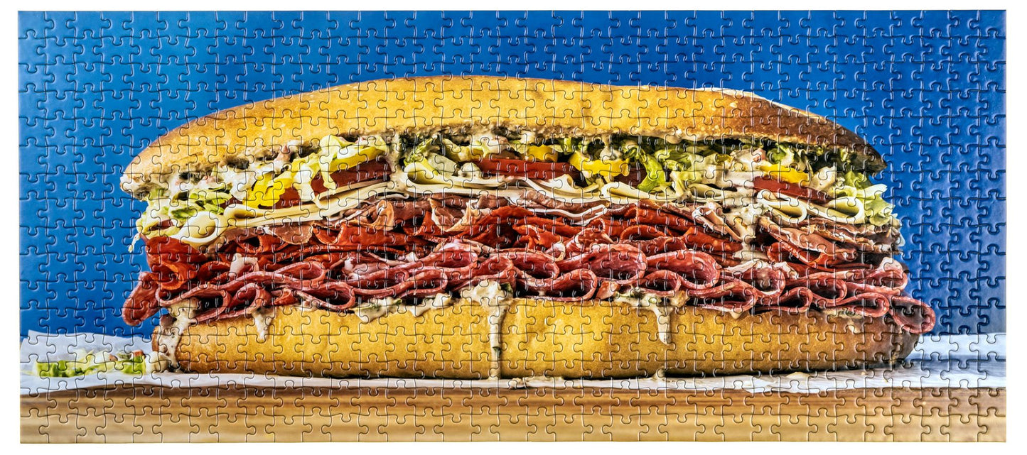 The Big Italian Sandwich Puzzle: 560-Piece Jigsaw Puzzle (Based on A Recipe from the Grossy Pelosi Cookbook Let's Eat! by Dan Pelosi)