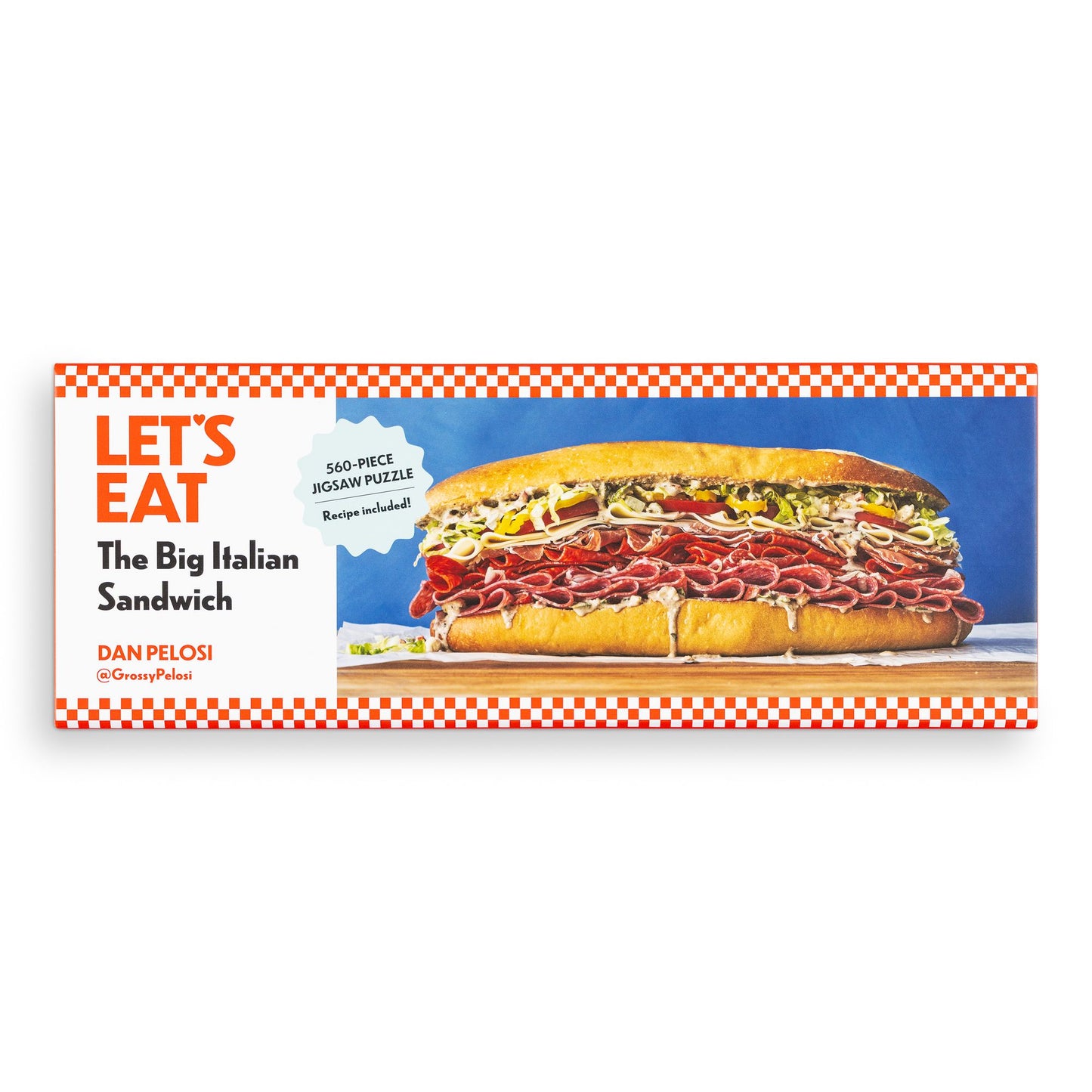 The Big Italian Sandwich Puzzle: 560-Piece Jigsaw Puzzle (Based on A Recipe from the Grossy Pelosi Cookbook Let's Eat! by Dan Pelosi)