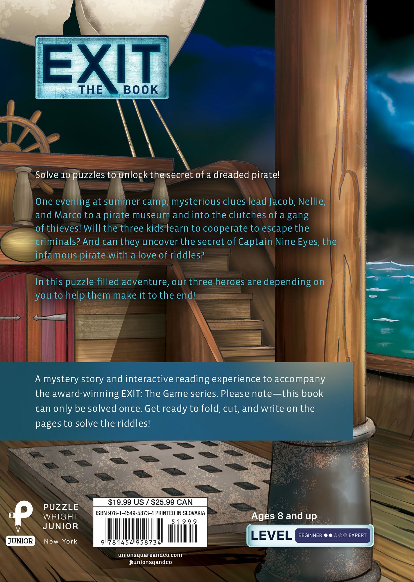 EXIT: The Book - The Pirate's Secret: A Puzzle Adventure