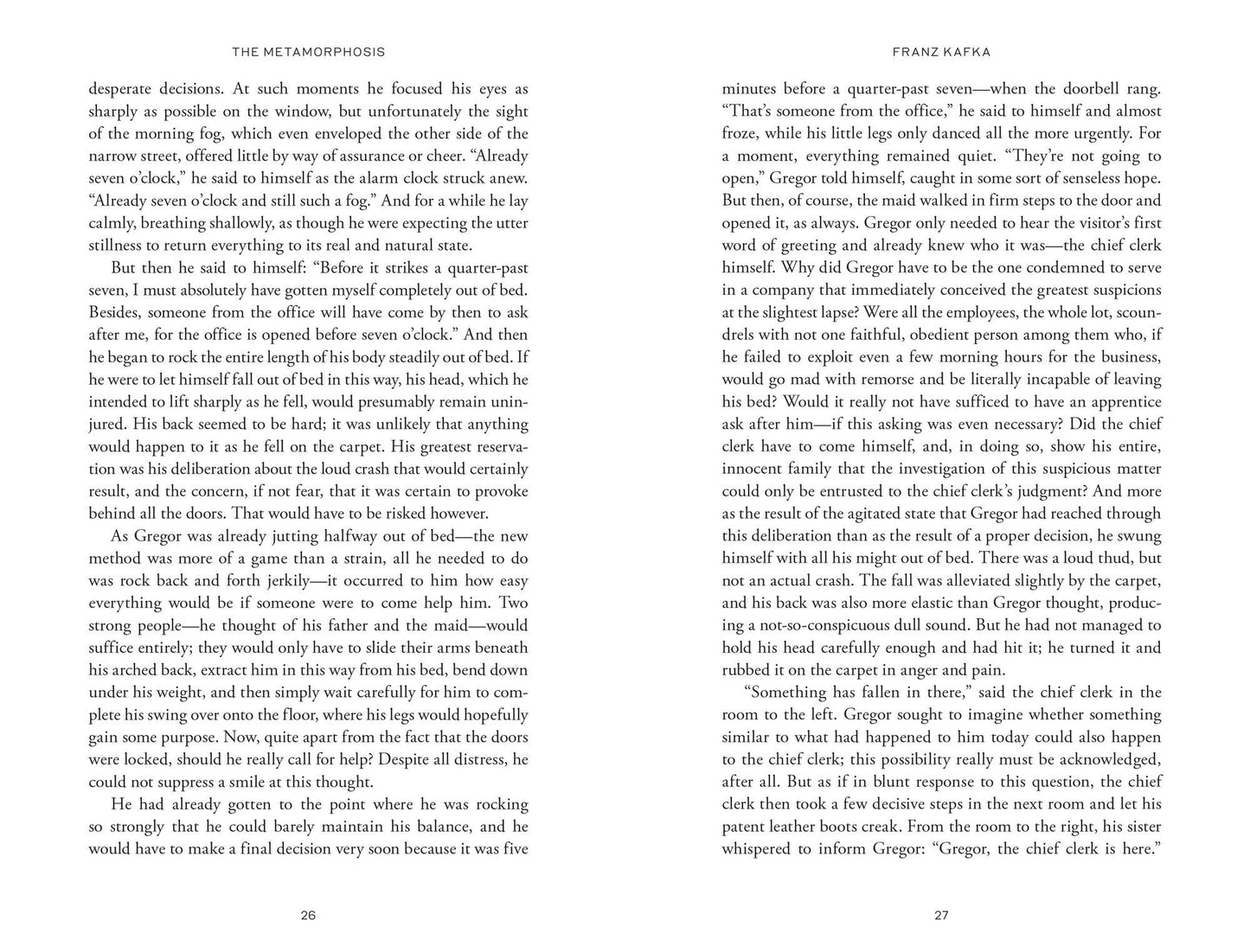 The Metamorphosis & Other Stories
