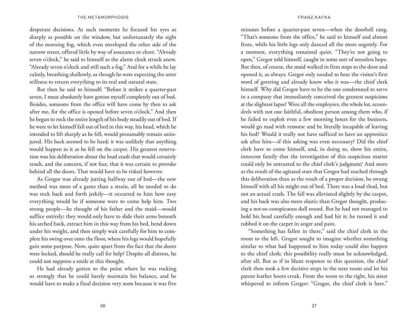 The Metamorphosis & Other Stories