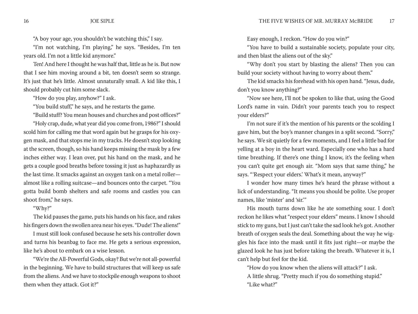 The Five Wishes of Mr. Murray McBride: A Novel