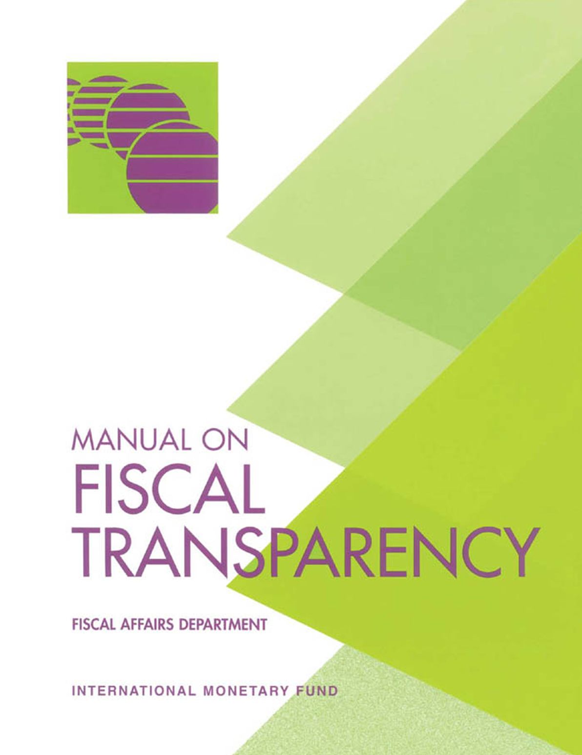 Manual on Fiscal Transparency