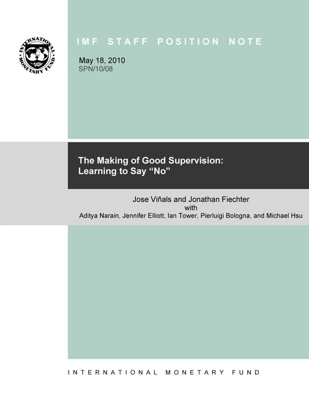 The Making of Good Supervision: Learning to Say ''No''