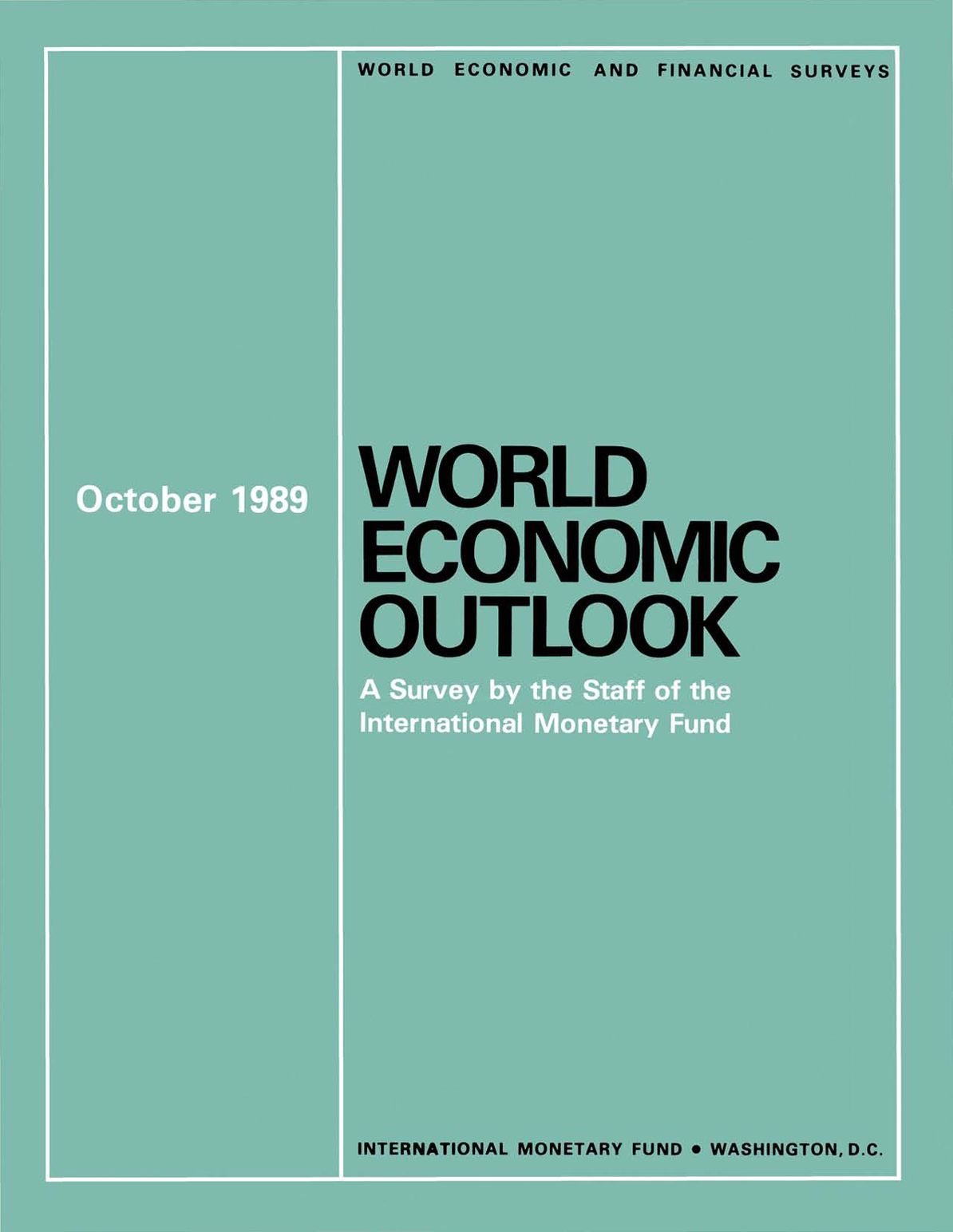 World Economic Outlook, October 1989 (English)