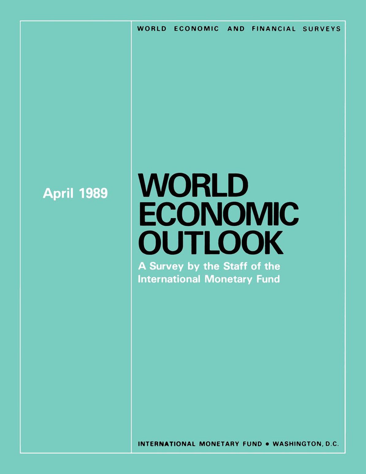 World Economic Outlook, April 1989 (English)