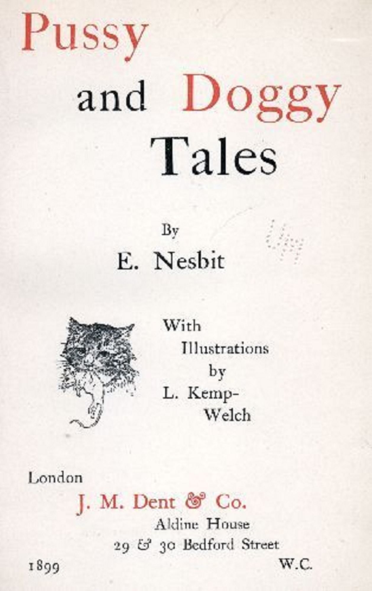 Pussy and Doggy Tales, Illustrated: Apple