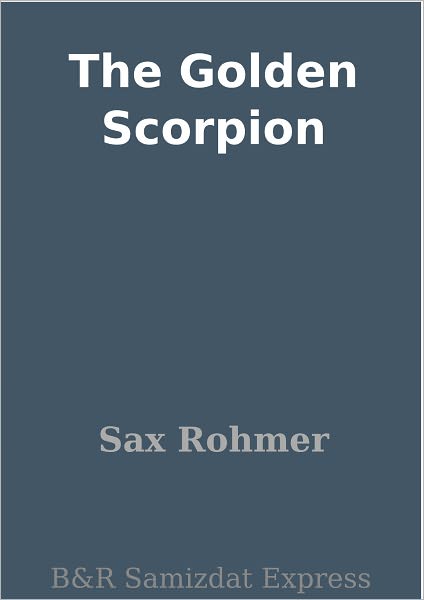 The Golden Scorpion