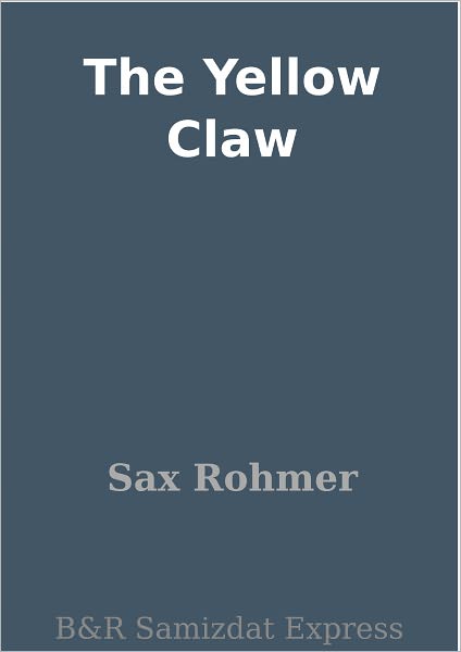 The Yellow Claw
