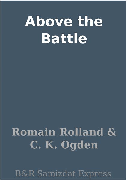 Above the Battle