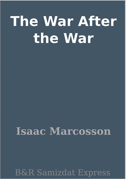 The War After the War
