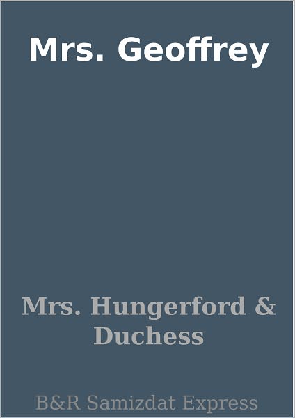Mrs. Geoffrey