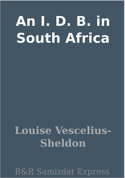 An I. D. B. in South Africa