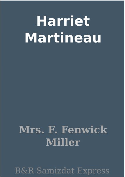 Harriet Martineau