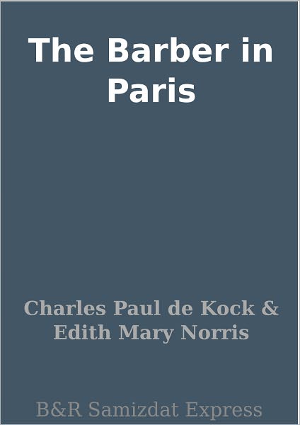 The Barber in Paris