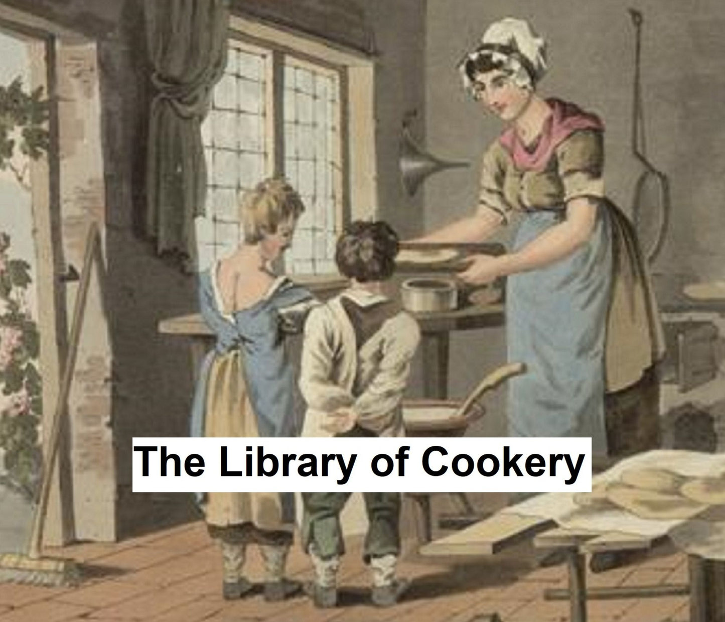The Library of Cookery, all five volumes (Illustrated)