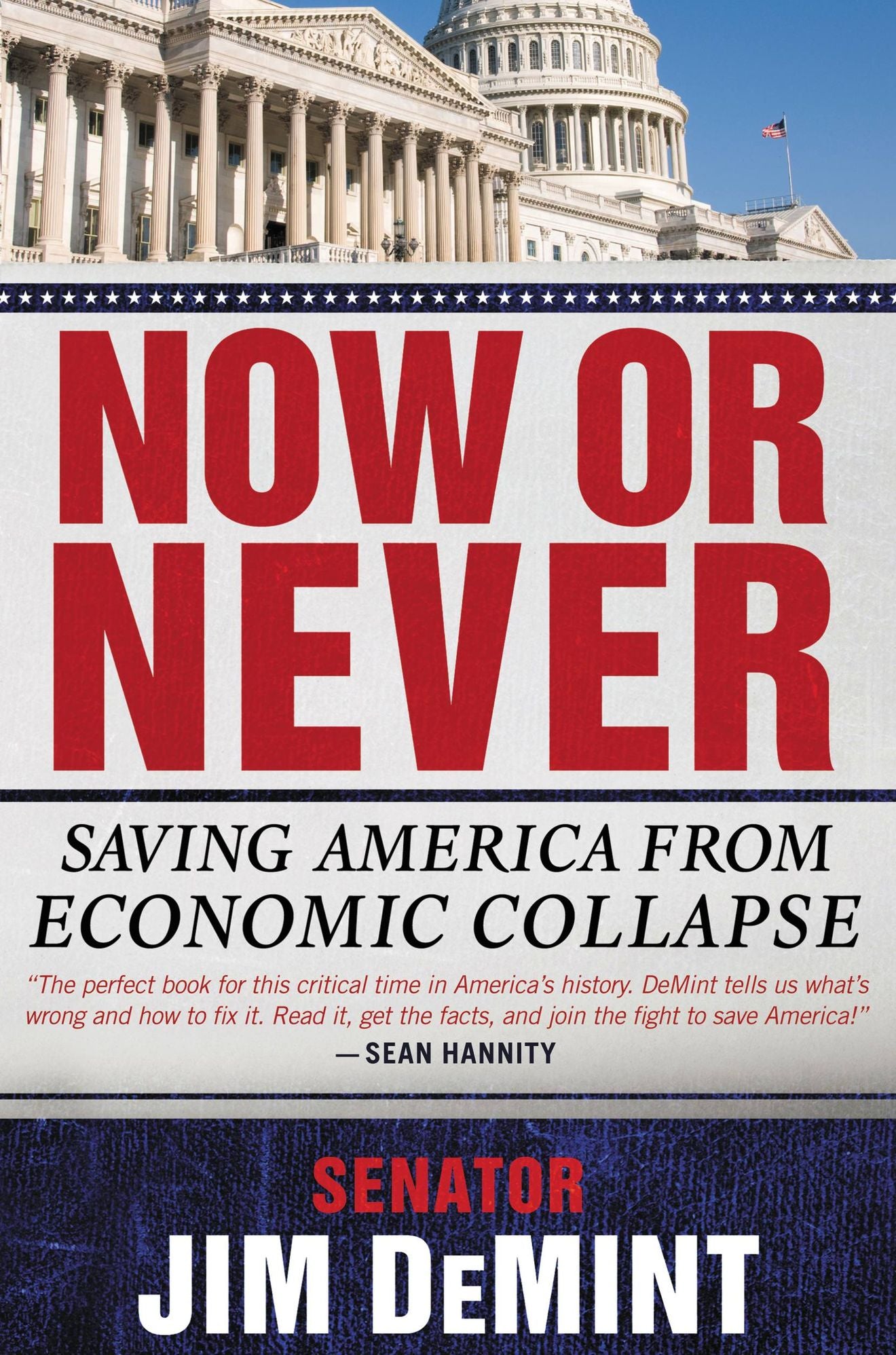 Now or Never: Saving America from Economic Collapse