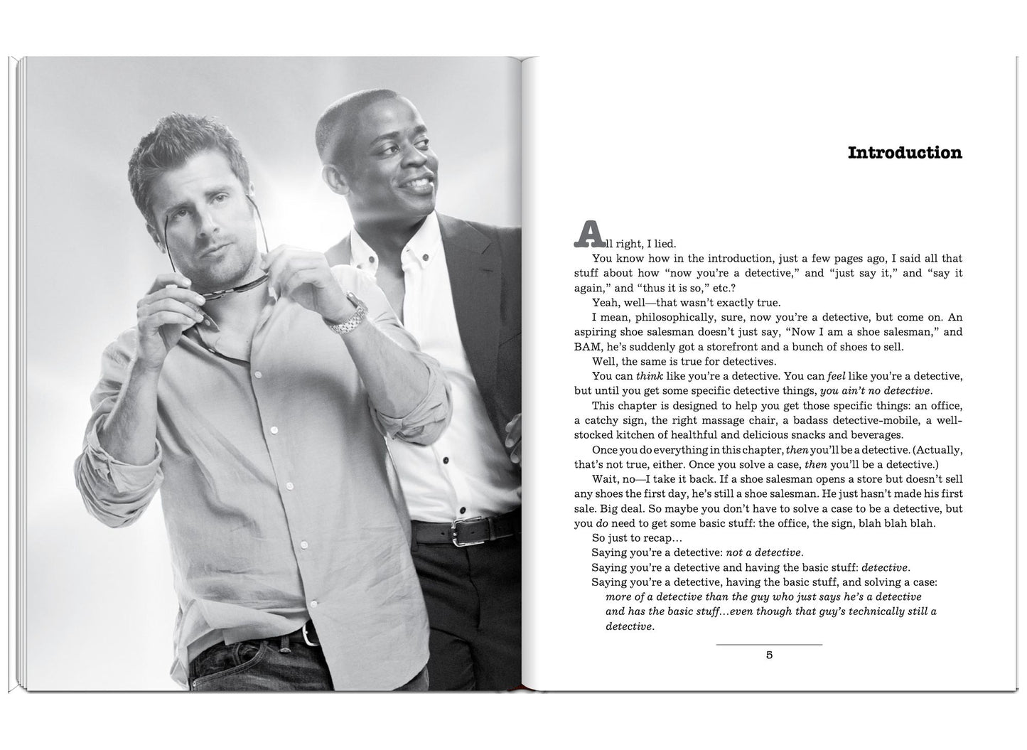 Psych's Guide to Crime Fighting for the Totally Unqualified