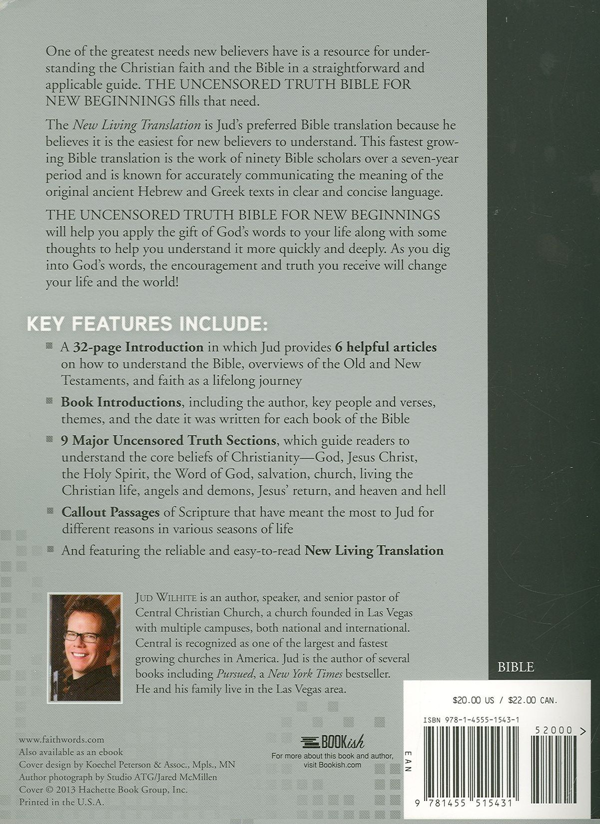The Uncensored Truth Bible for New Beginnings
