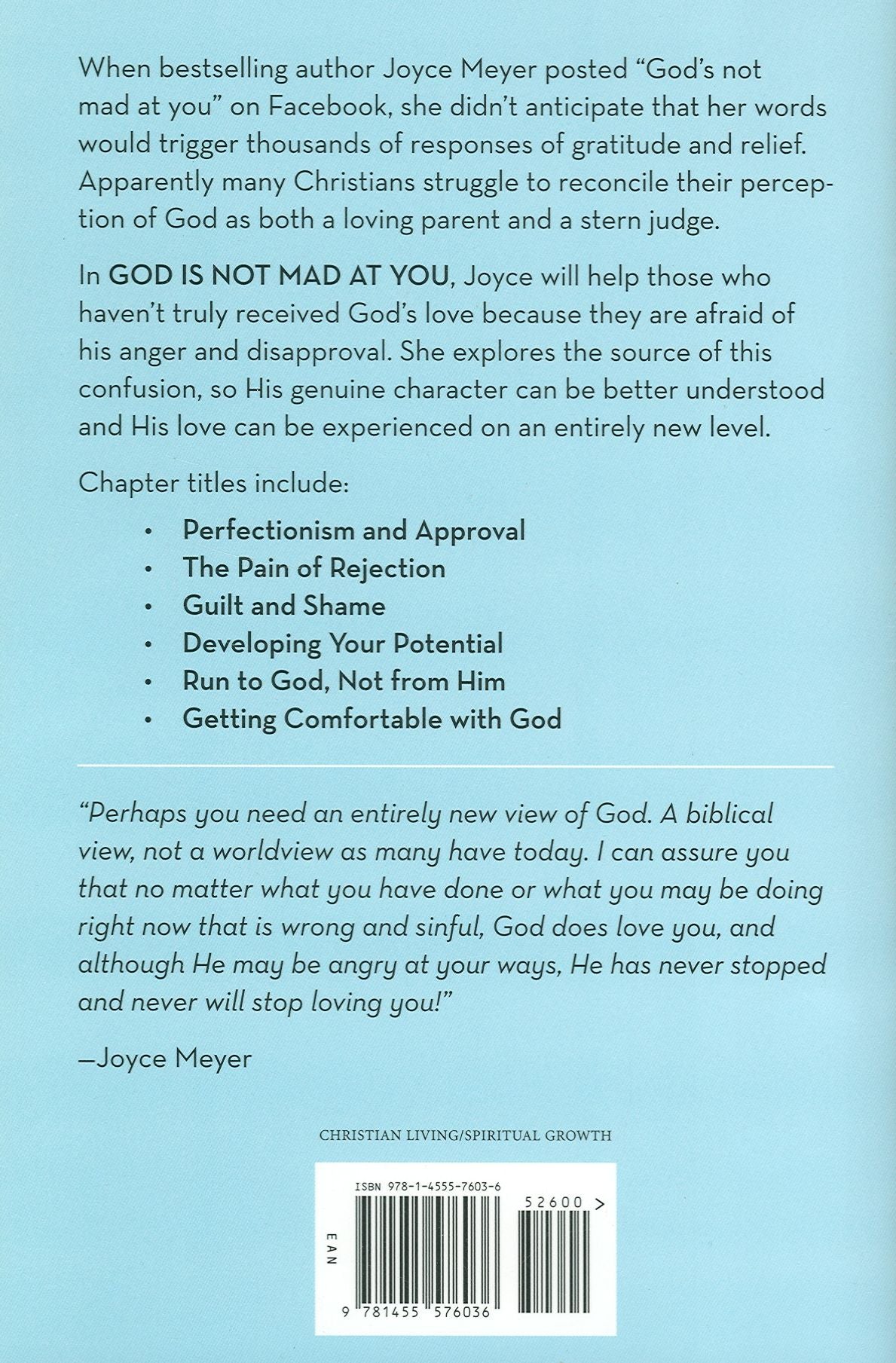 God Is Not Mad at You: You Can Experience Real Love, Acceptance & Guilt-free Living