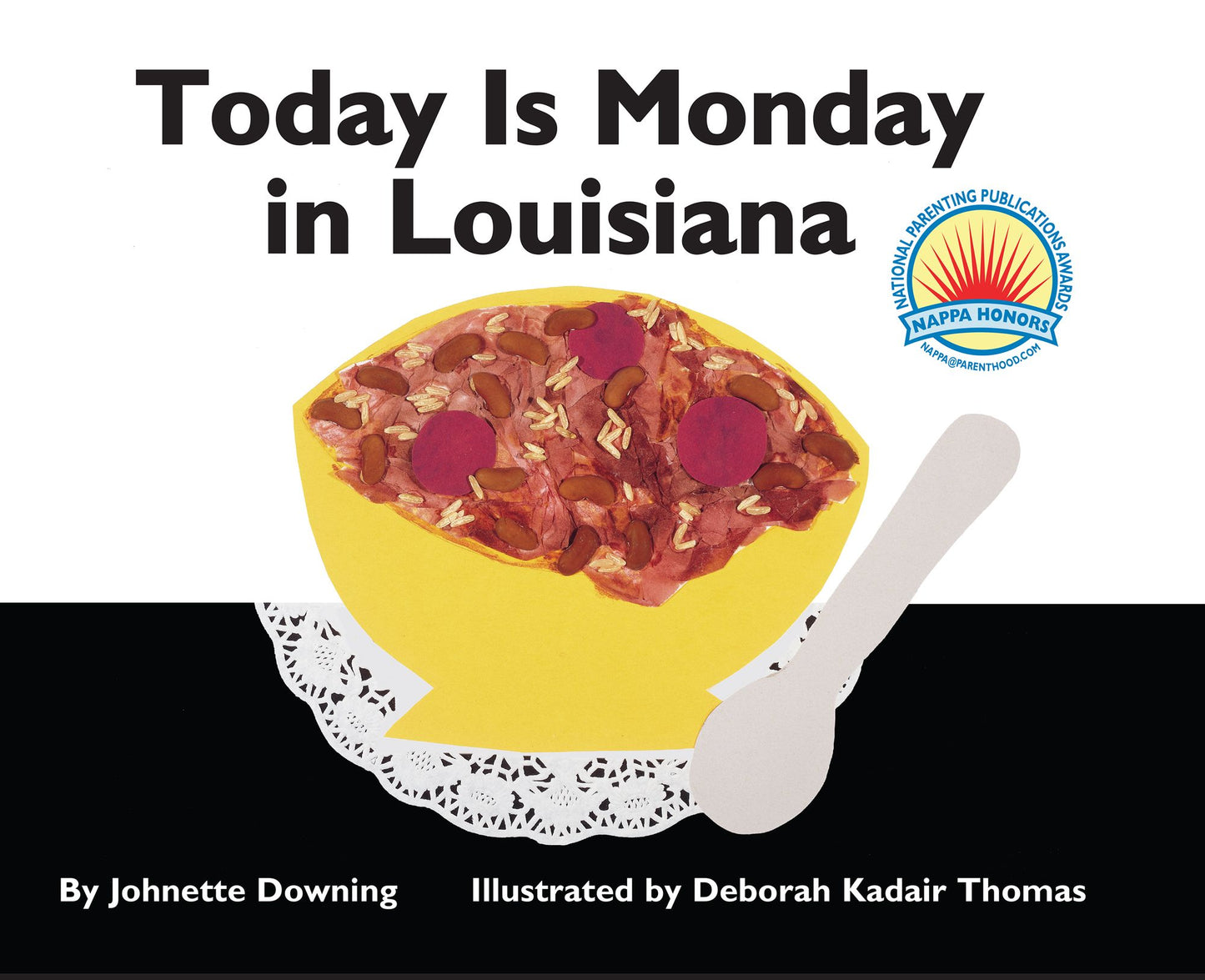 Today Is Monday in Louisiana Board Book