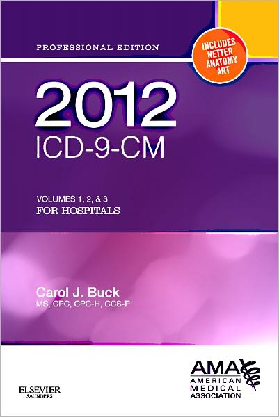 2012 ICD-9-CM Prof Ed for Hospitals Vols 1,2&3, Compact