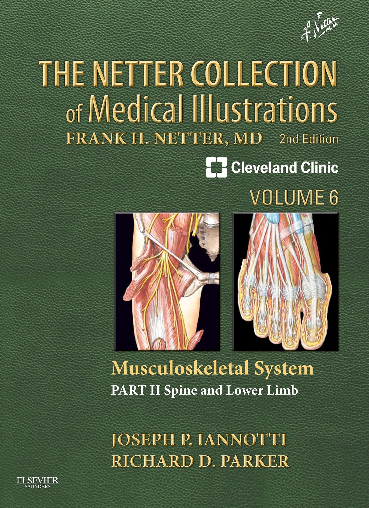 The Netter Collection of Medical Illustrations: Musculoskeletal System, Volume 6, Part II - Spine and Lower Limb E-Book