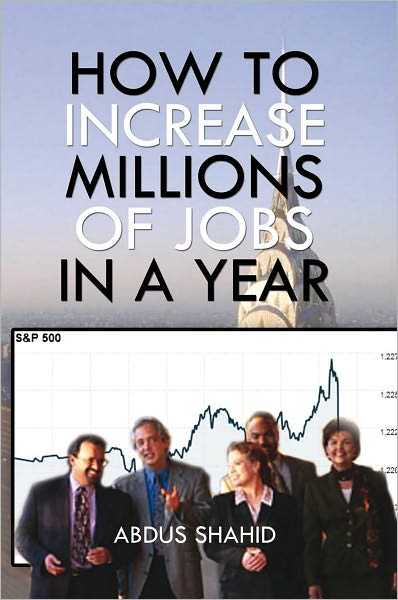 HOW TO INCREASE MILLIONS OF JOBS IN A YEAR