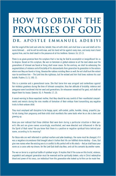 How to Obtain the Promises of God