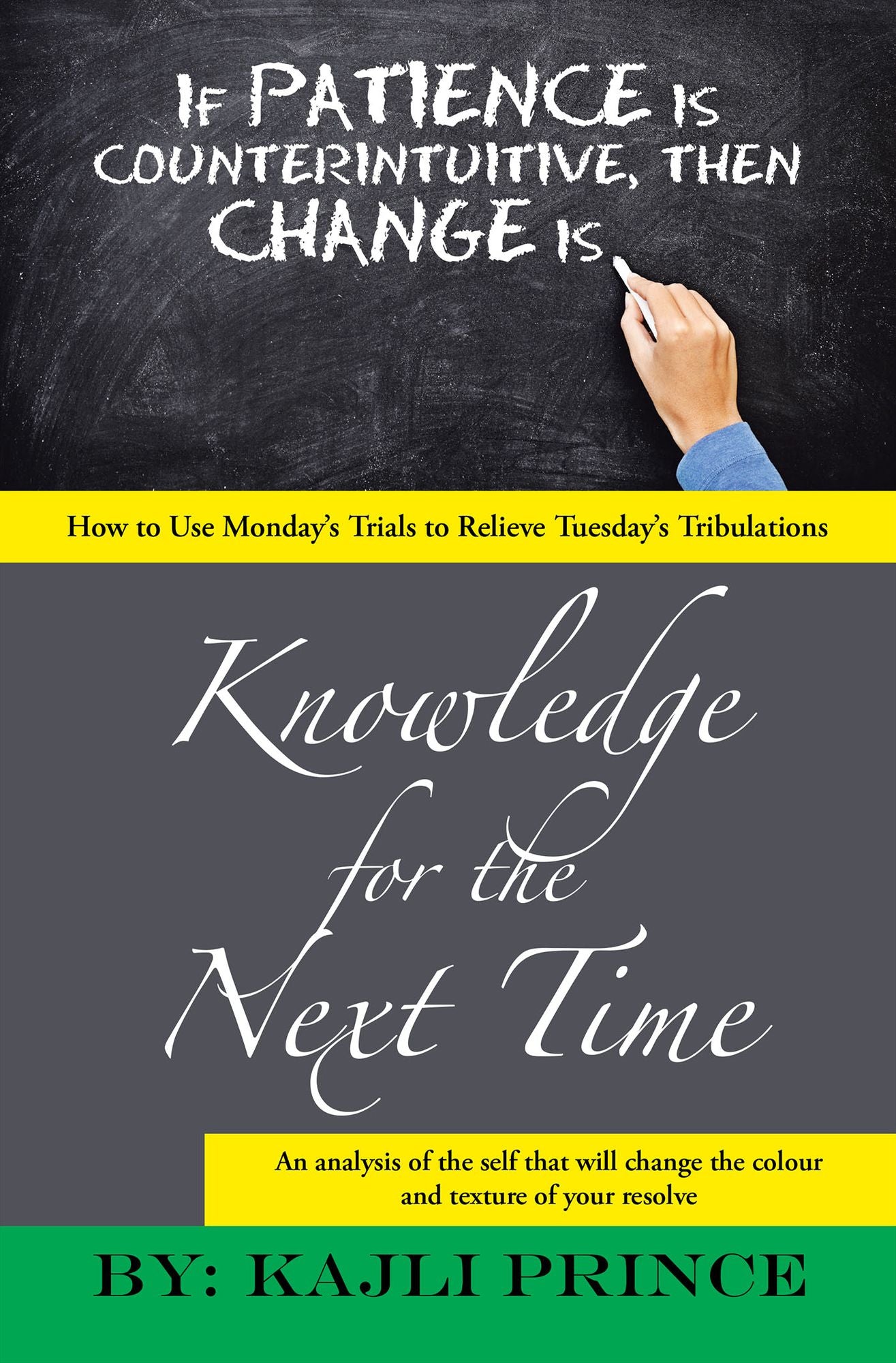 Knowledge for the Next Time: How to Use Monday's Trials to Relieve Tuesday's Tribulations