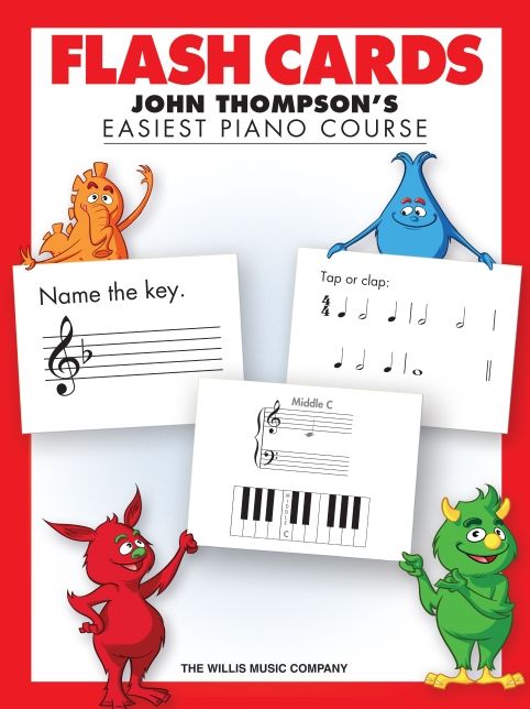 Flash Cards: John Thompson's Easiest Piano Course