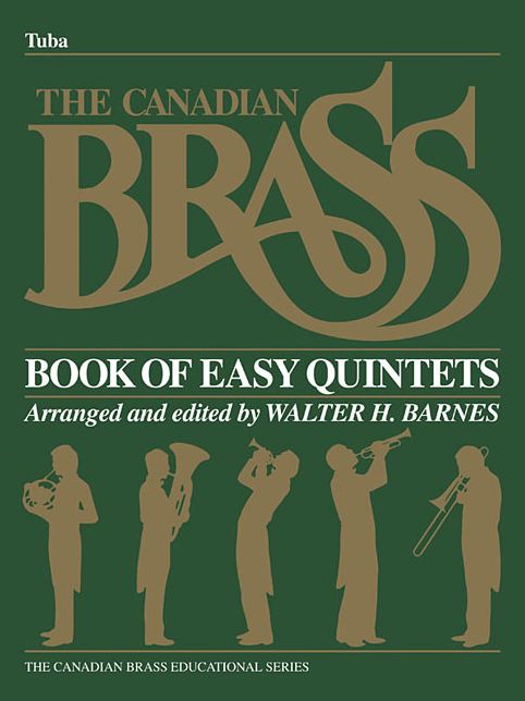 The Canadian Brass Book of Beginning Quintets: Tuba part in C (B.C.)