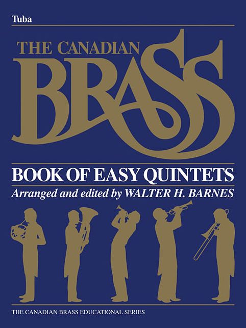 The Canadian Brass Book of Easy Quintets: Tuba in C (B.C.)