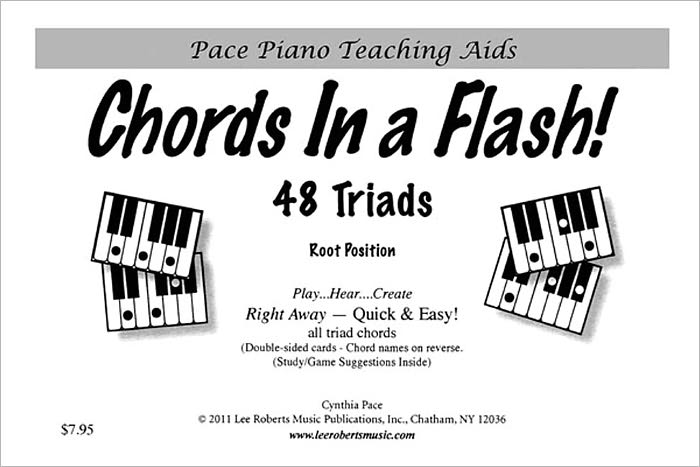 Chords in a Flash!: 48 Triads for Piano Revised Edition