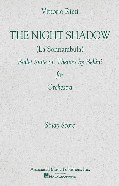 The Night Shadow Ballet (1941): Study Score