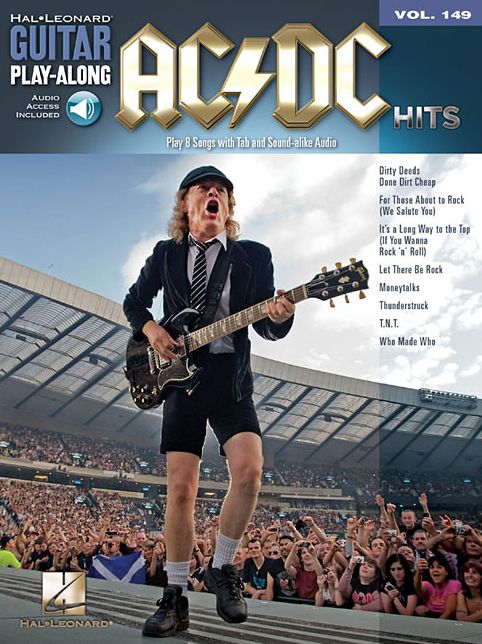 AC/DC Hits: Guitar Play-Along Volume 149