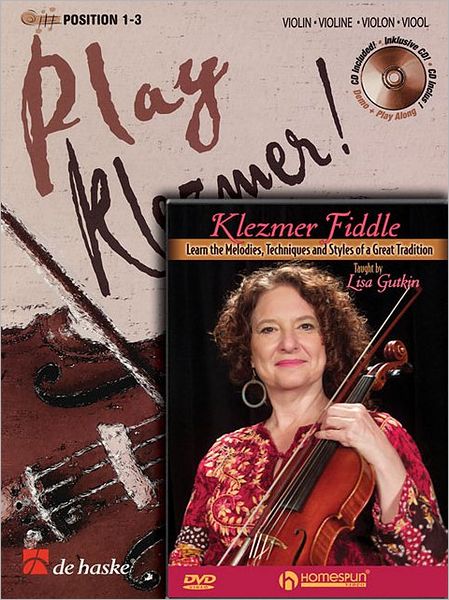 Play Klezmer - Violin/Fiddle Bundle Pack: Play Klezmer! Violin (Book/CD Pack) with Play Klezmer Fiddle (DVD)