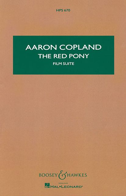 The Red Pony: Study Score