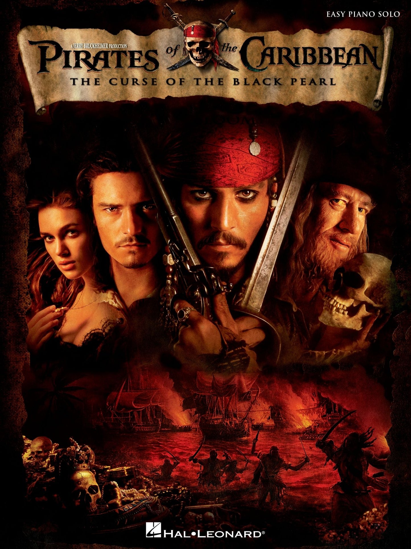 Pirates of the Caribbean - The Curse of the Black Pearl (Songbook): Easy Piano Solo