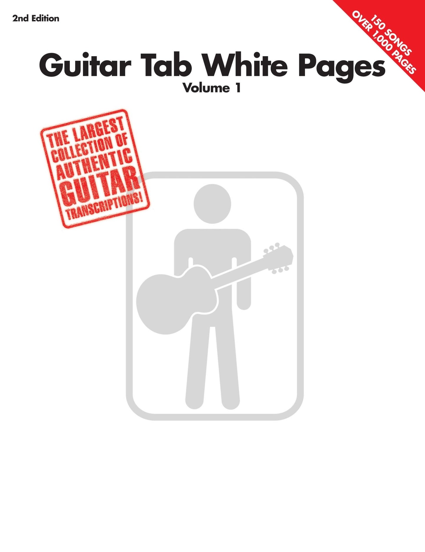Guitar Tab White Pages - Volume 1 (Songbook)