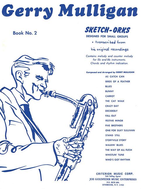 Gerry Mulligan - Sketch-Orks: Book 2 for E Flat and B Flat Instruments