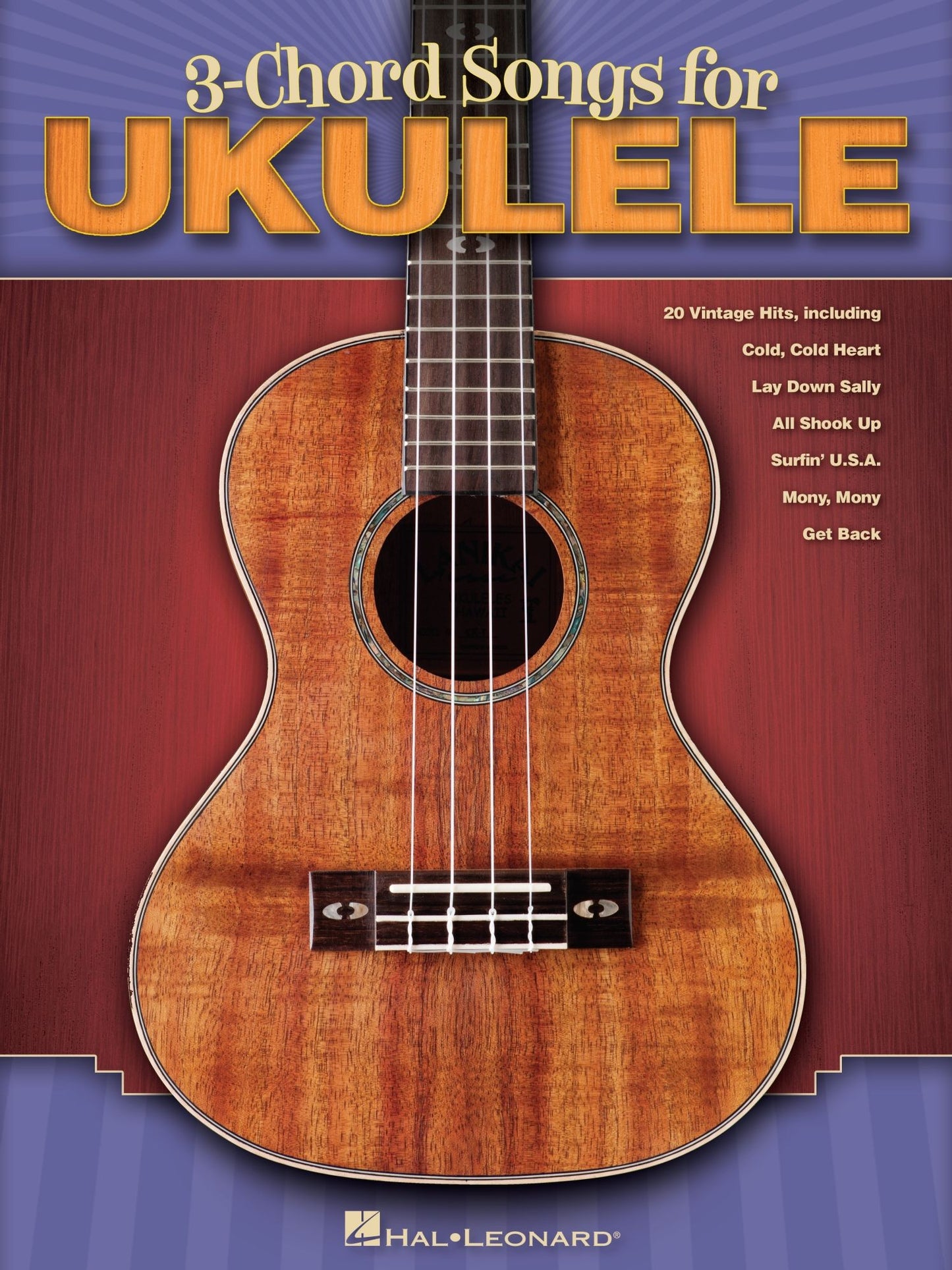 3-Chord Songs for Ukulele (Songbook)