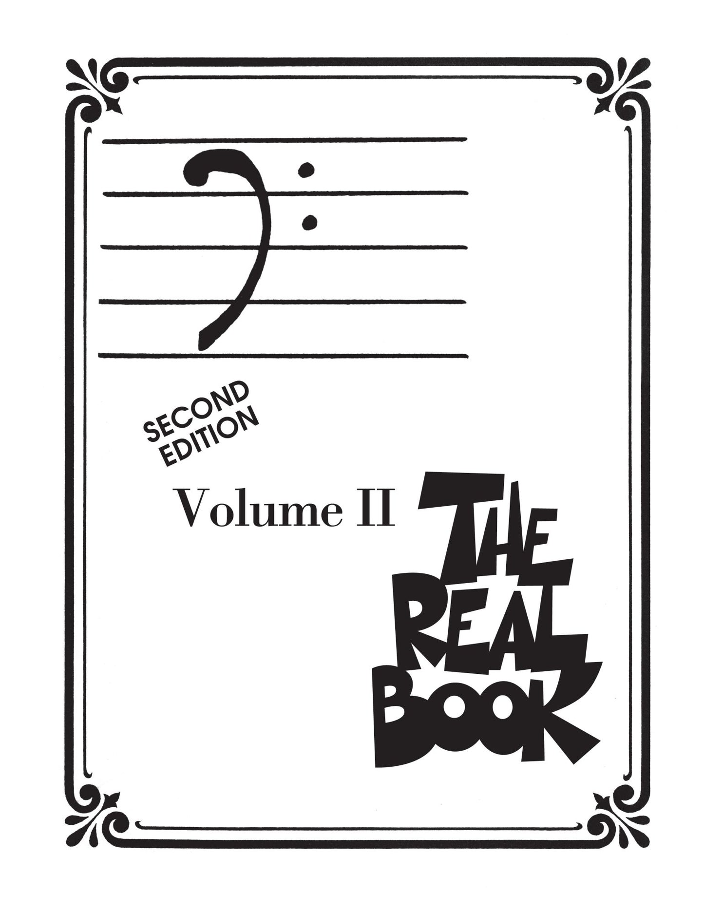 The Real Book - Volume II (Songbook): Bass Clef Edition