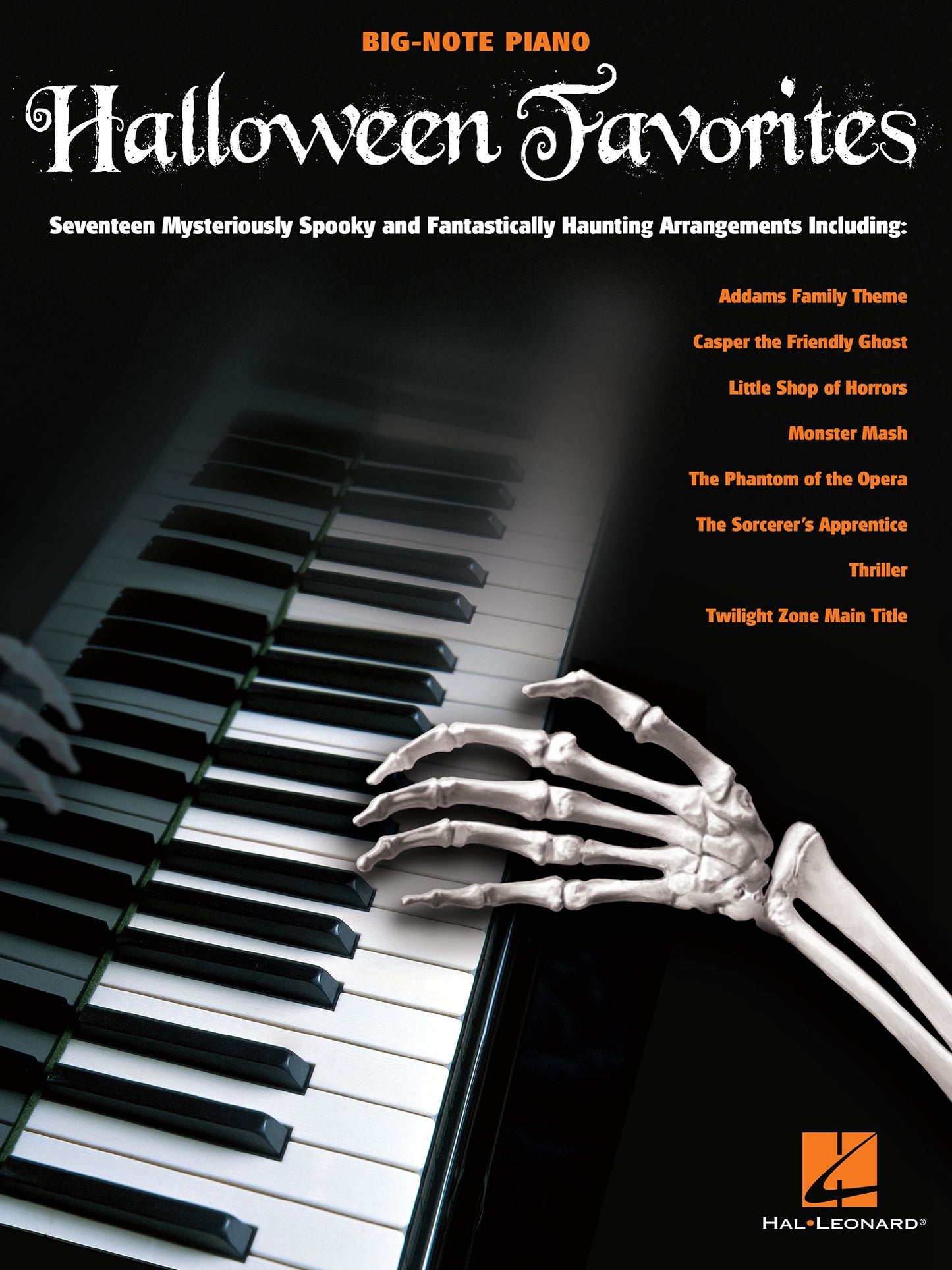 Halloween Favorites Songbook: Big-Note Piano