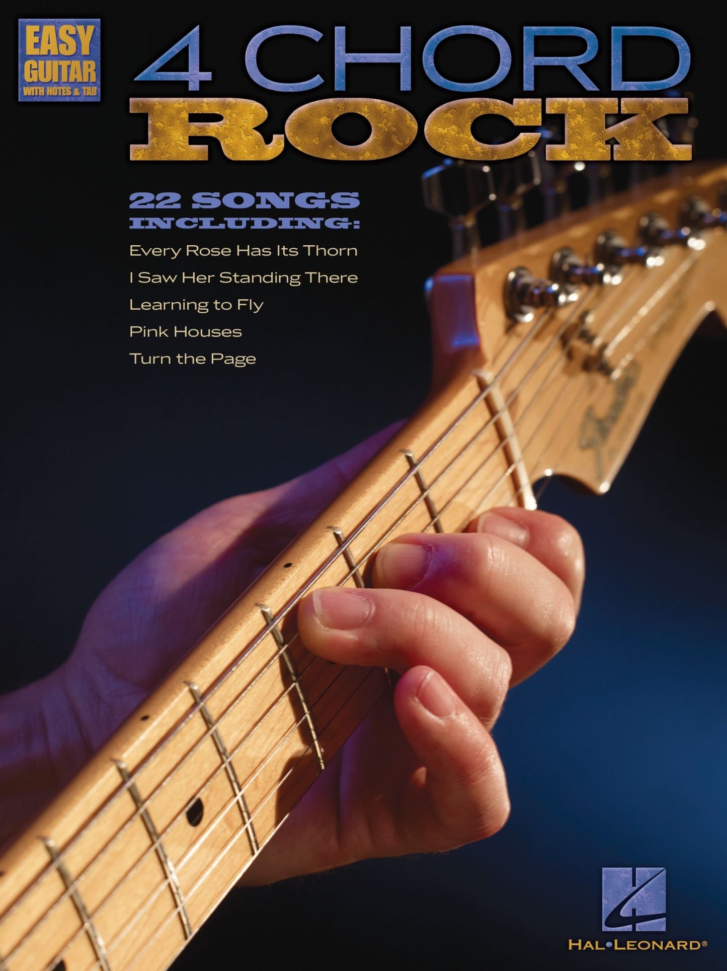 4 Chord Rock (Songbook): Easy Guitar with Notes & Tab