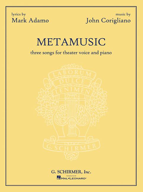 Metamusic: Three Songs for Theater Voice and Piano