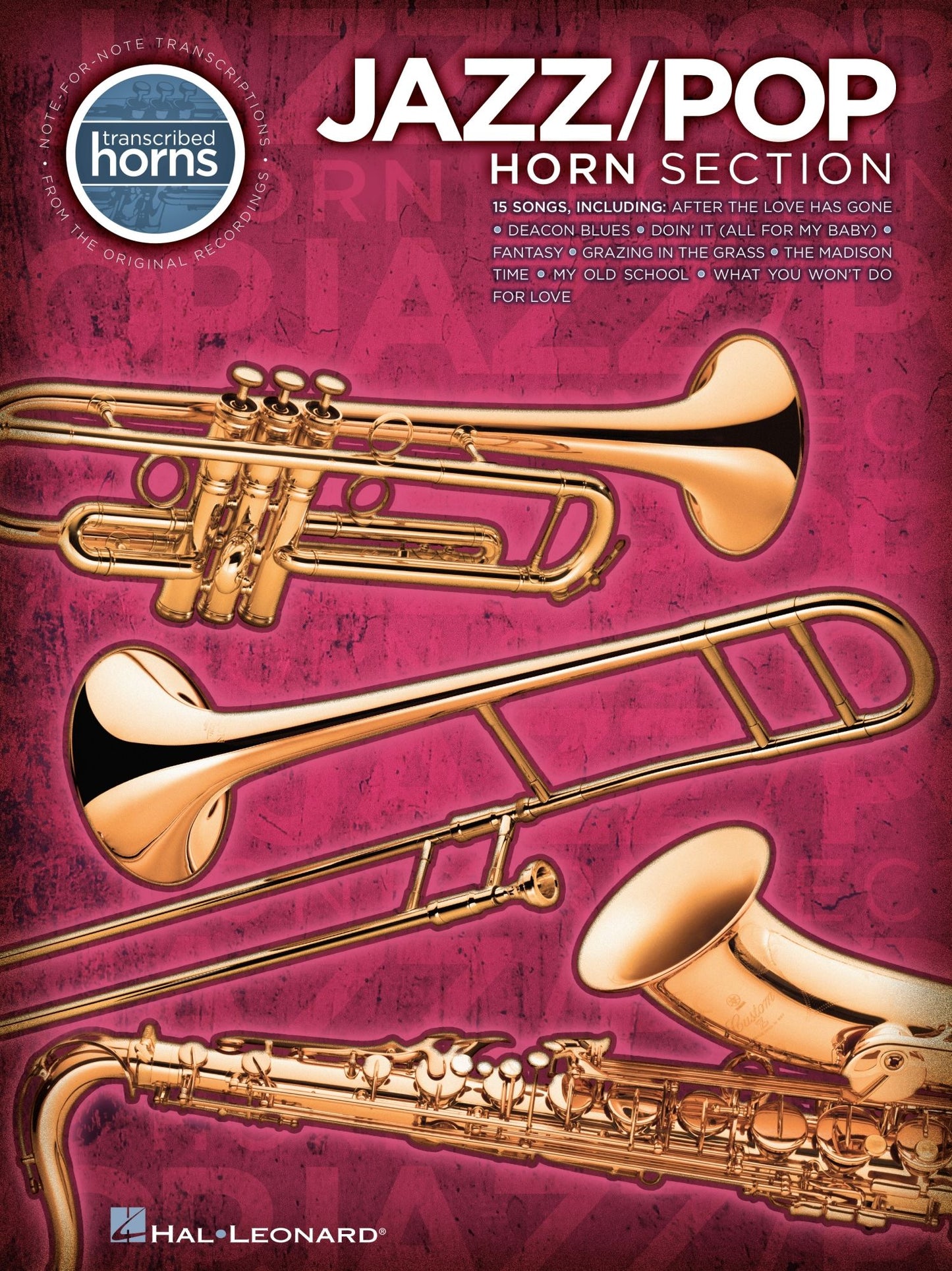 Jazz/Pop Horn Section (Songbook): Transcribed Horns