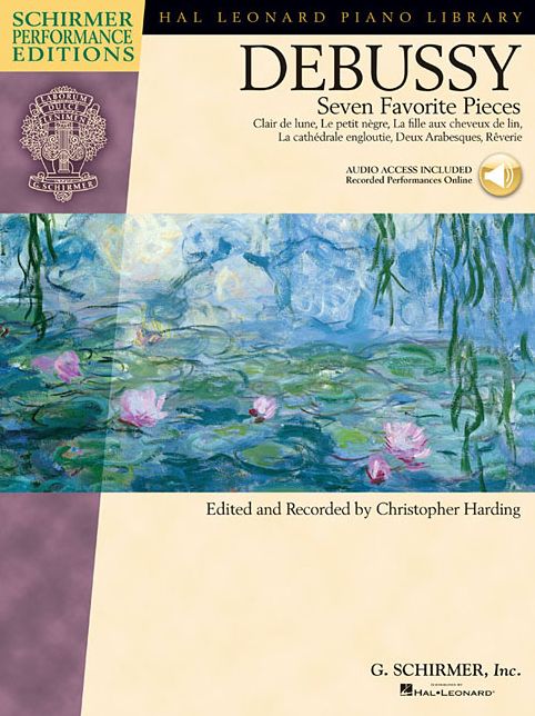 Claude Debussy - Seven Favorite Pieces: Piano With a CD of Performances