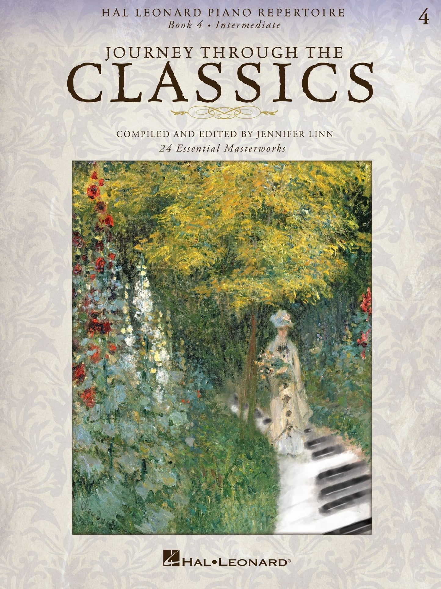 Journey Through the Classics: Book 4 Intermediate (Songbook): Hal Leonard Piano Repertoire
